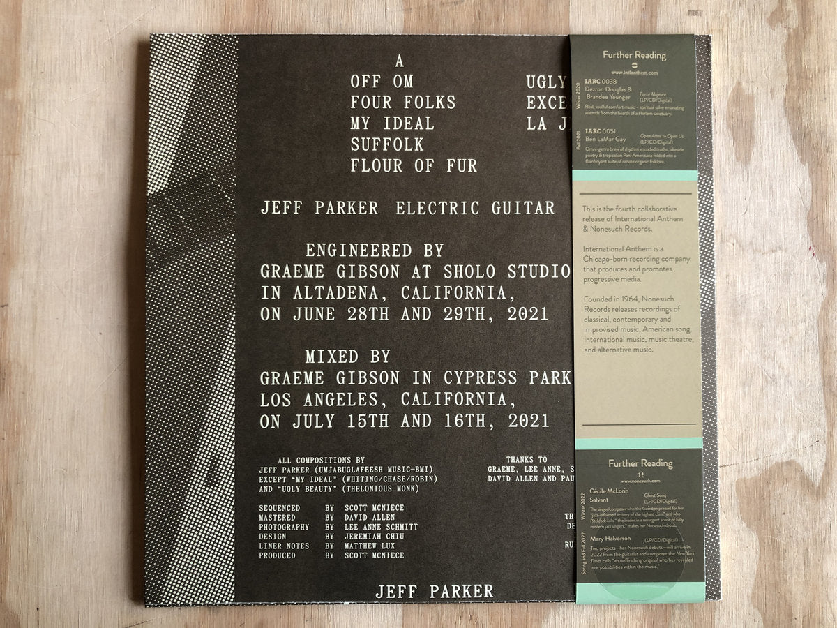 VINYL RECORD - Forfolks by Jeff Parker