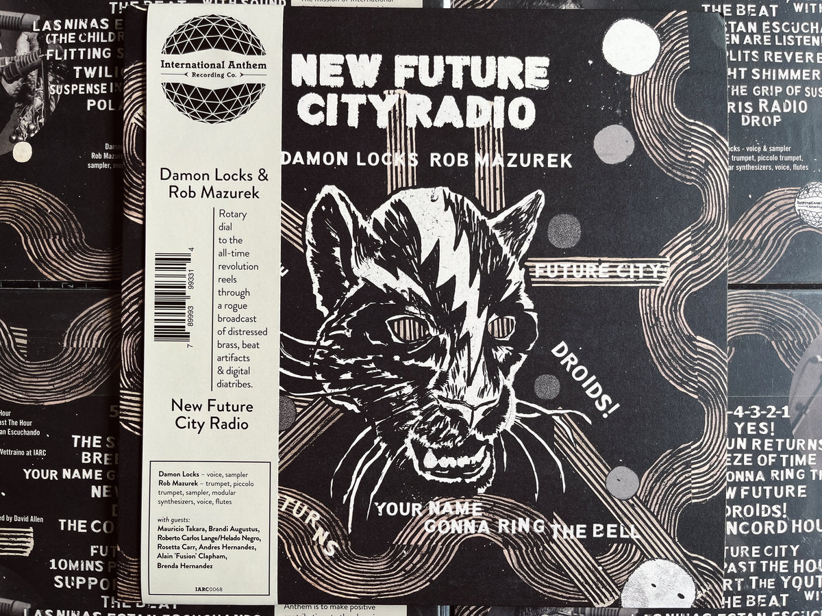 VINYL RECORD - New Future City Radio by Damon Locks & Rob Mazurek