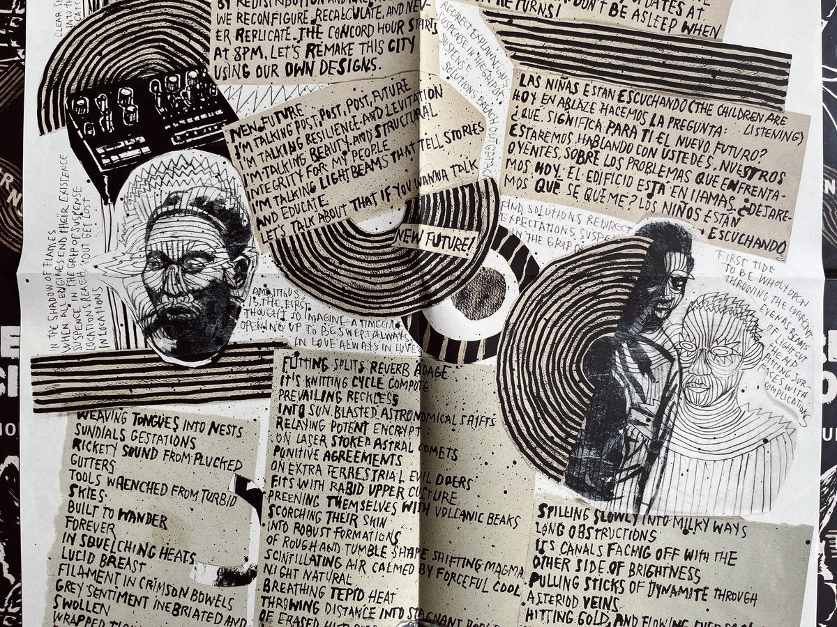 VINYL RECORD - New Future City Radio by Damon Locks & Rob Mazurek