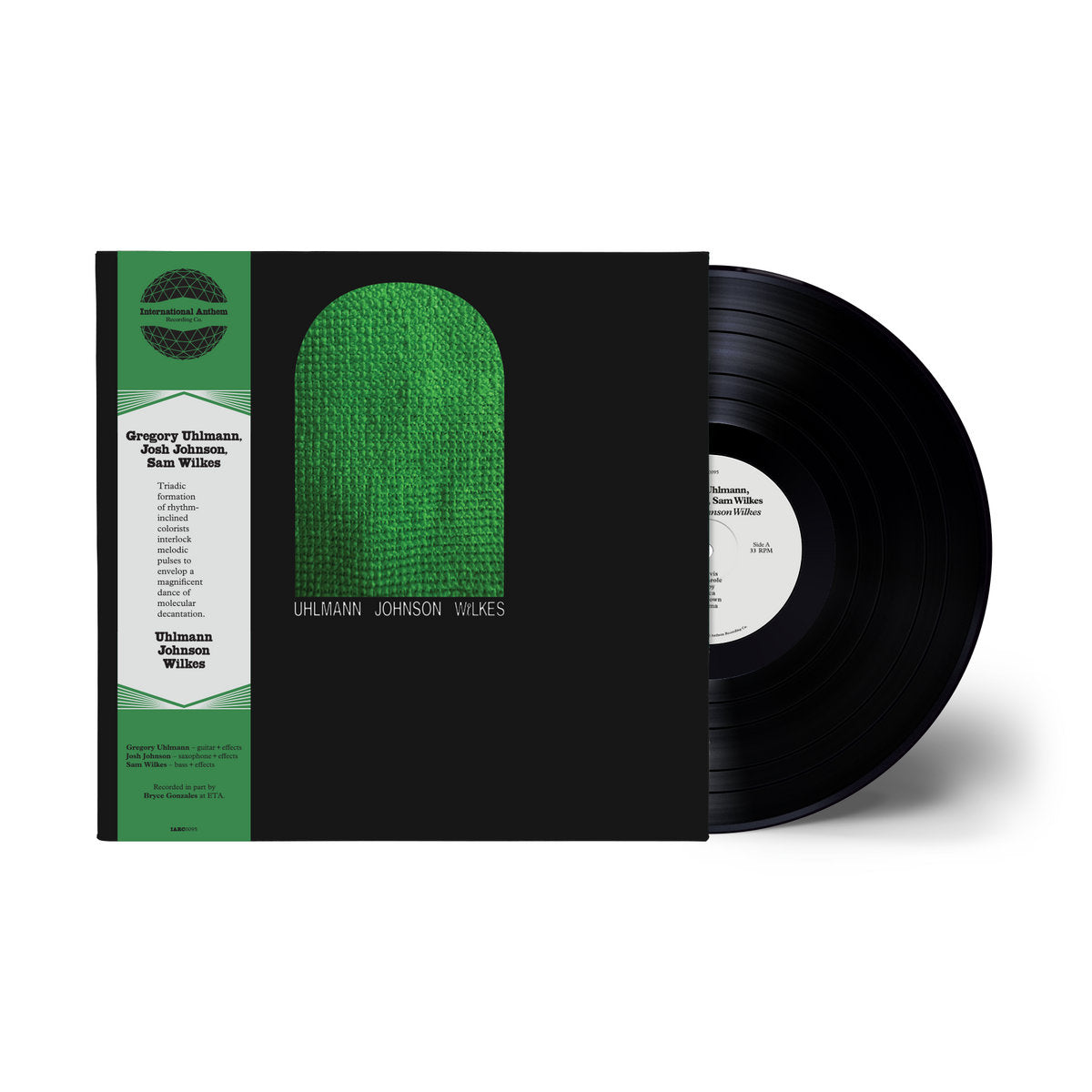 VINYL RECORD - Uhlmann Johnson Wilkes by Gregory Uhlmann, Josh Johnson, Sam Wilkes