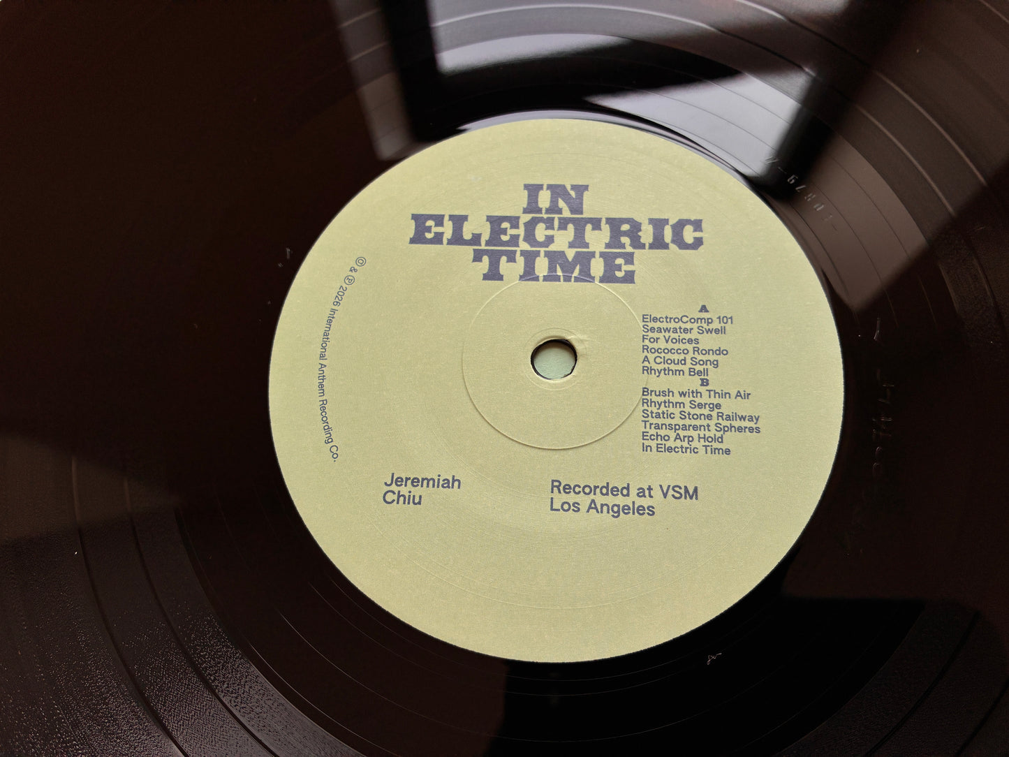 Jeremiah Chiu - In Electric Time