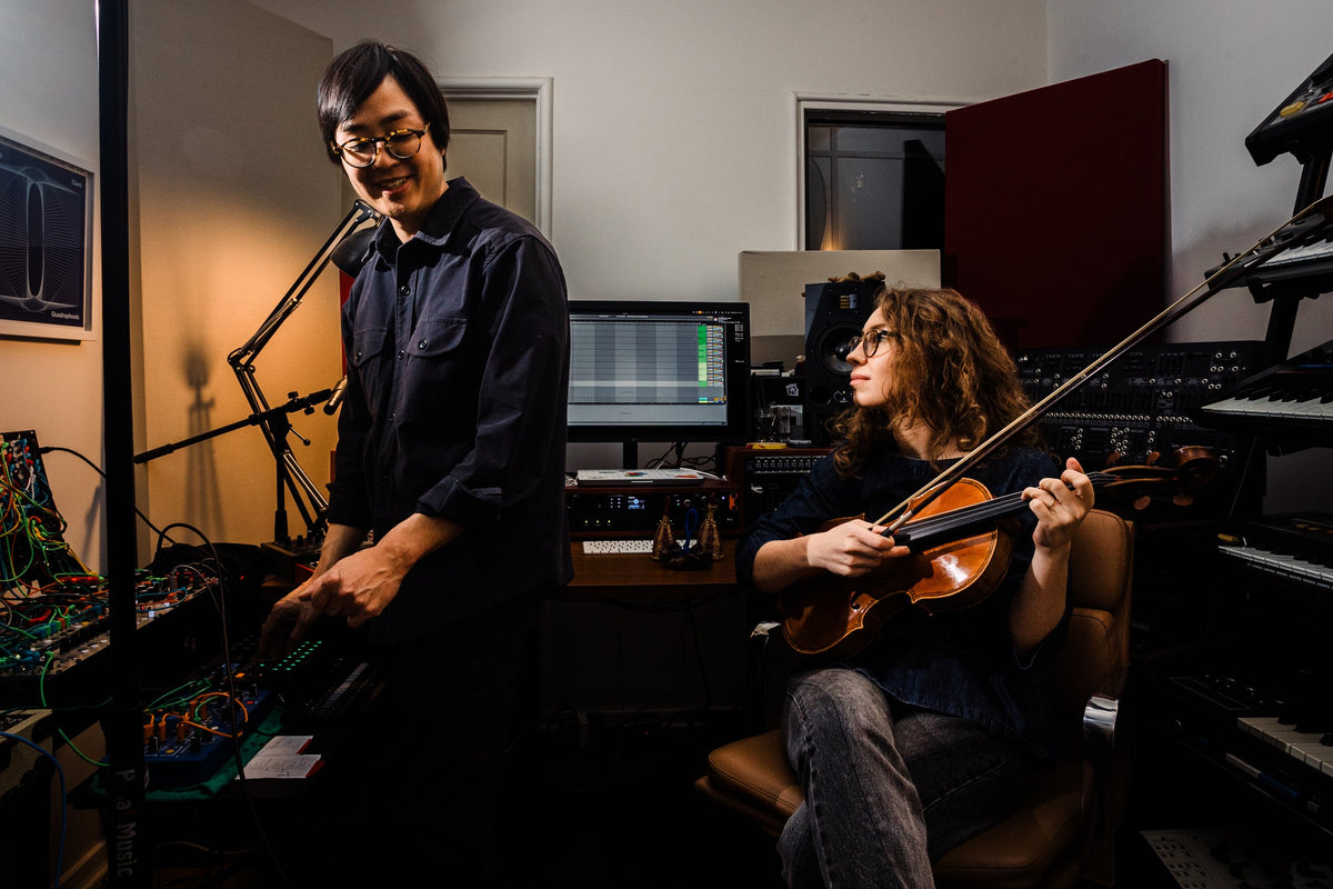 Jeremiah Chiu and Marta Sofia Honer, photo by David Haskell