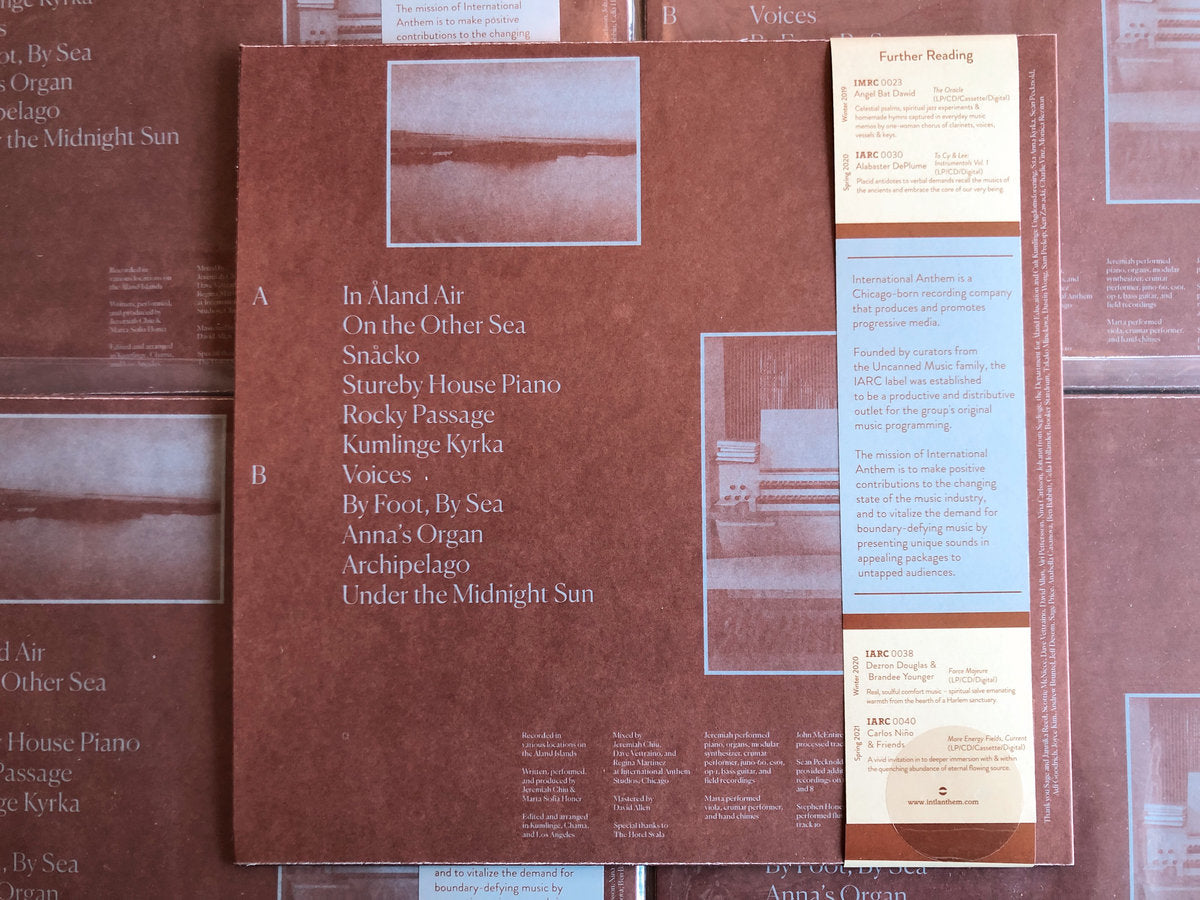 Jeremiah Chiu & Marta Sofia Honer - Recordings from the Åland Islands