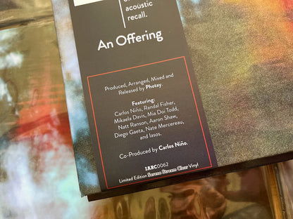 Photay with Carlos Niño - An Offering