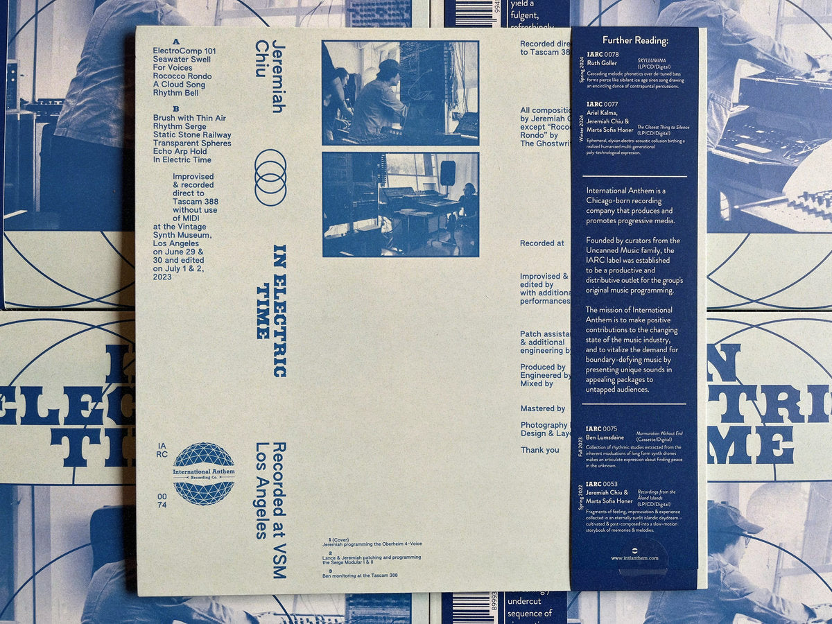 VINYL RECORD - In Electric Time by Jeremiah Chiu