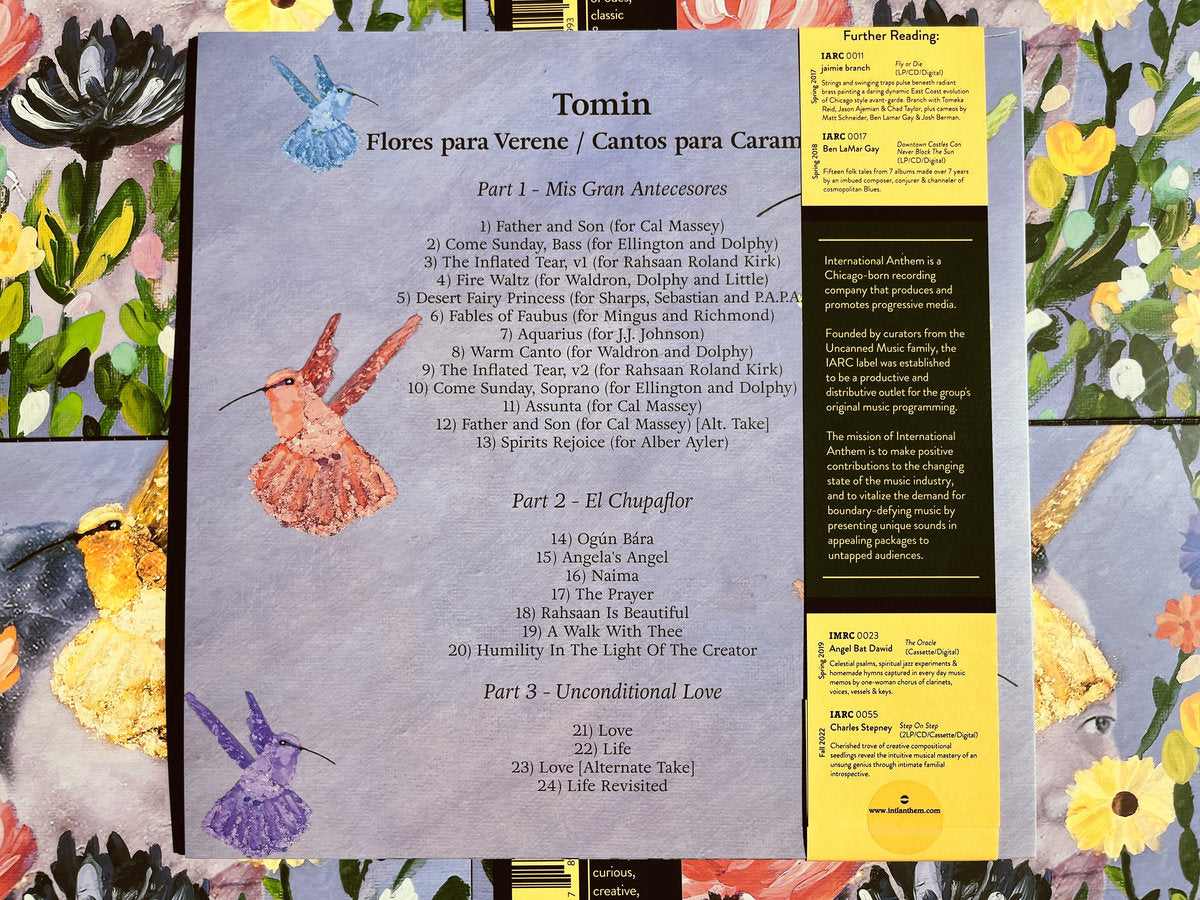 VINYL RECORD - Flores para Verene / Cantos para Caramina by Tomin