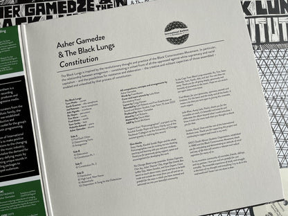 Asher Gamedze & The Black Lungs - Constitution