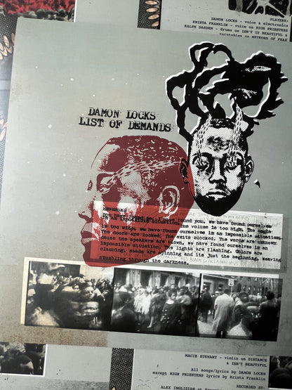 VINYL RECORD - List of Demands by Damon Locks