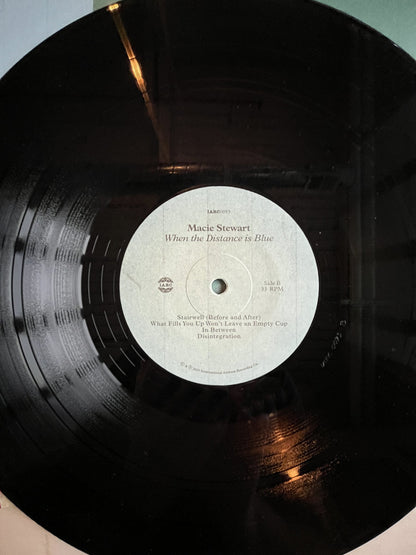 VINYL RECORD - When the Distance is Blue by Macie Stewart