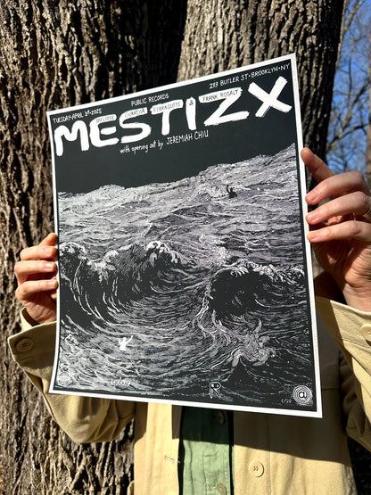 Ibelisse Guardia Ferragutti & Frank Rosaly's MESTIZX - Public Records Poster