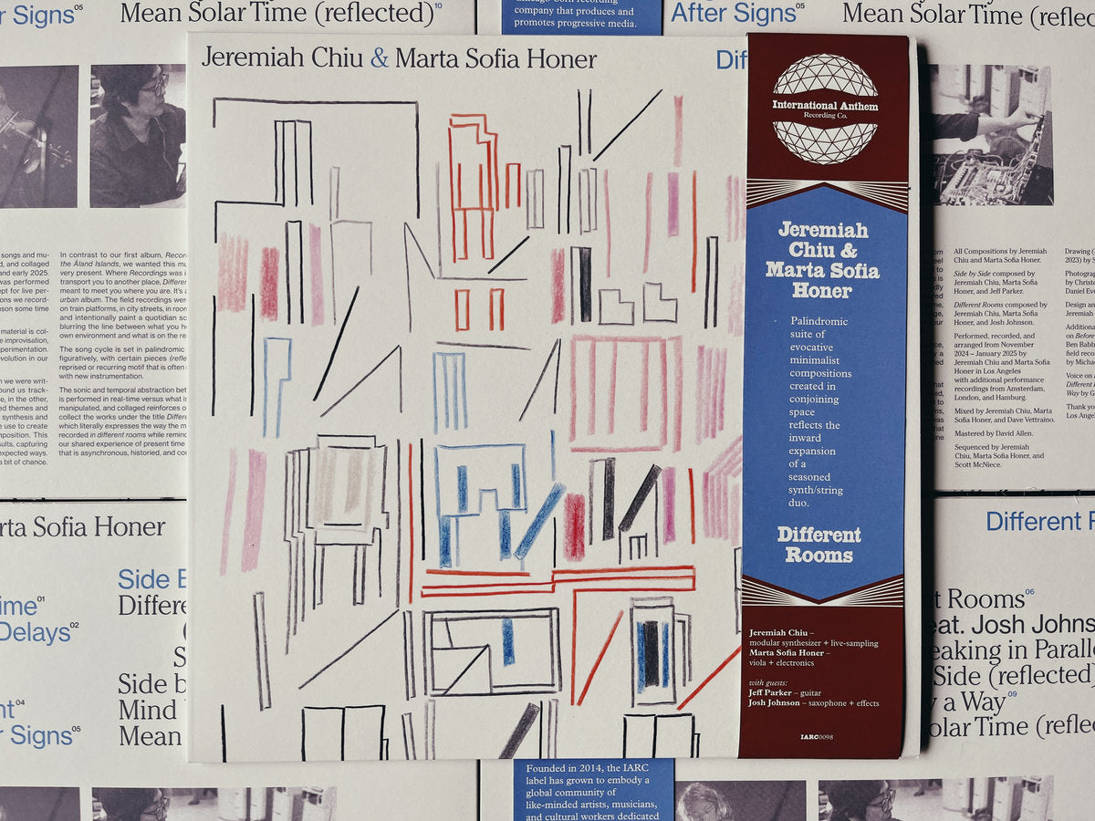 Jeremiah Chiu & Marta Sofia Honer - Different Rooms