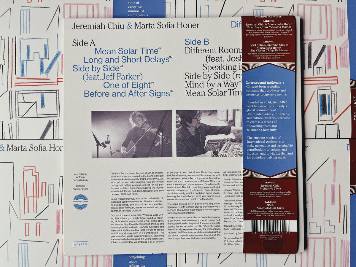 Jeremiah Chiu & Marta Sofia Honer - Different Rooms