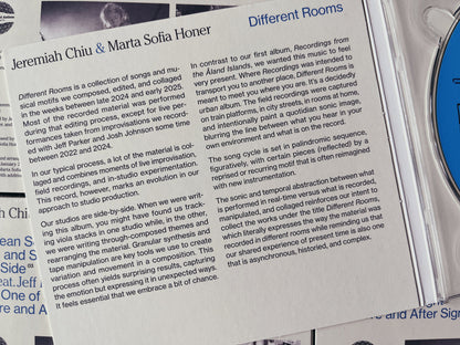 Jeremiah Chiu & Marta Sofia Honer - Different Rooms