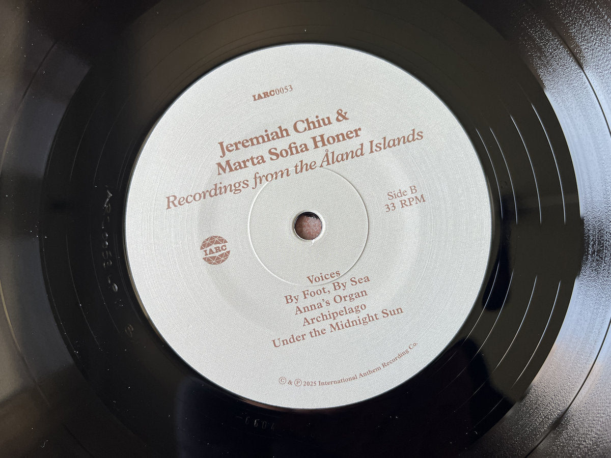 Jeremiah Chiu & Marta Sofia Honer - Recordings from the Åland Islands (IA11 Edition)