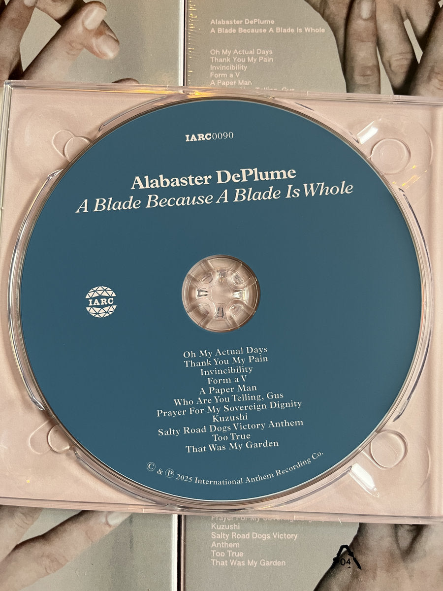 Alabaster DePlume - A Blade Because A Blade Is Whole