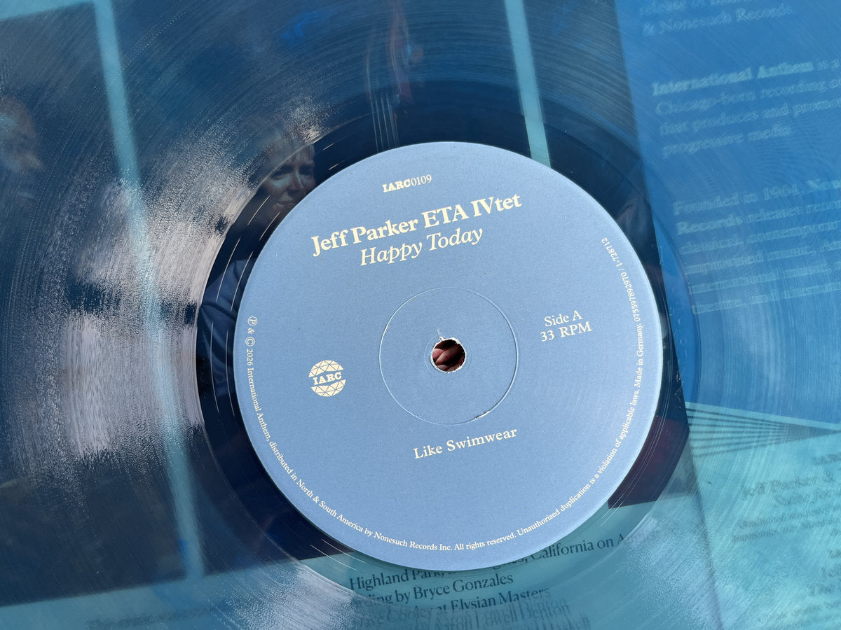 Happy Today color vinyl, side A label [Color Vinyl]