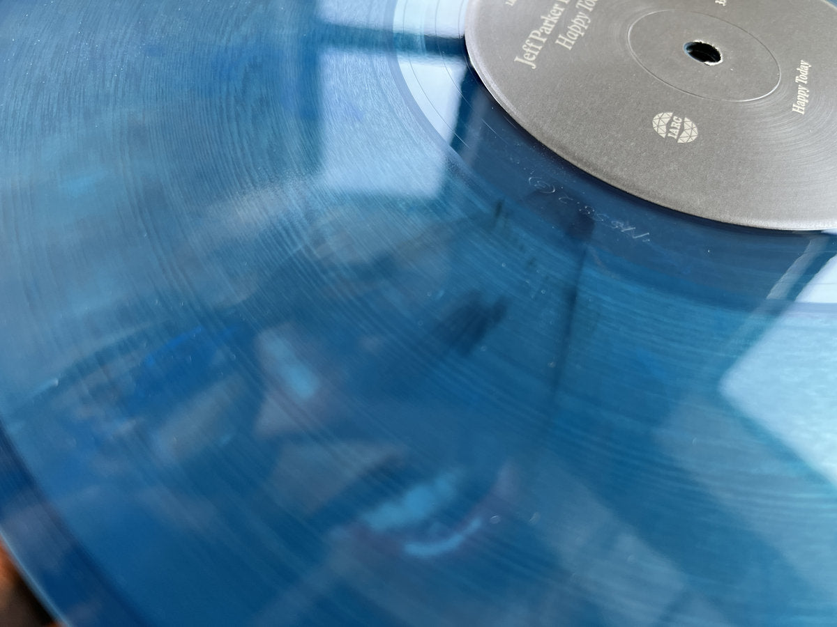 Happy Today color vinyl detail [Color Vinyl]