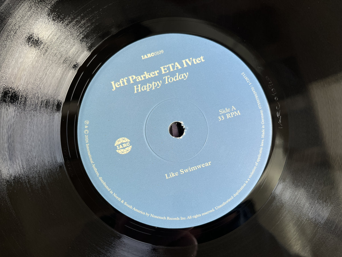 Happy Today Classic Black vinyl, side A label [Classic Black]