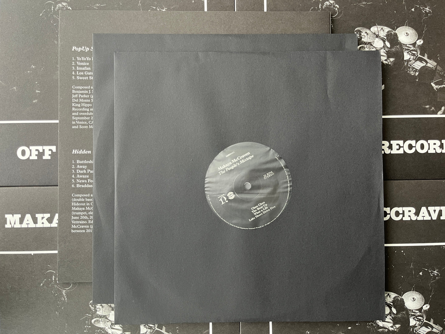 VINYL RECORD - Off The Record by Makaya McCraven