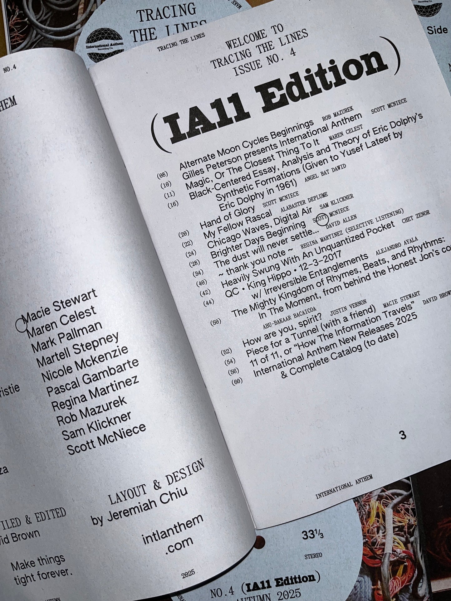 Tracing The Lines - Issue #4